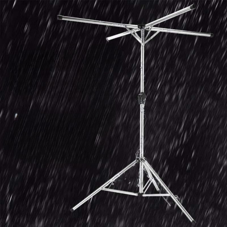 Uscator de Rufe, , Pliabil, Telescopic, 4 Brate, din Otel Inoxidabil, Rezistent la Vreme Rea, Gri [1]