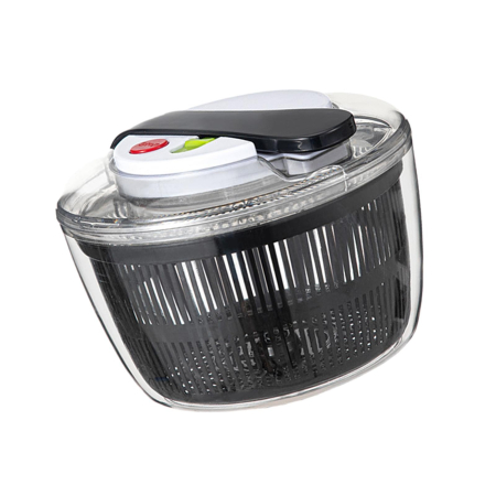 Uscator Manual pentru Salata si Verdeturi, , Plastic, 16x15x21 cm, Capacitate 3L, Negru [6]