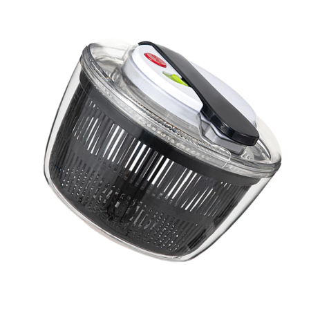 Uscator Manual pentru Salata si Verdeturi, , Plastic, 16x15x21 cm, Capacitate 3L, Negru [5]