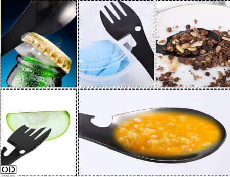 Cutit Camping Furculita Camping Briceag Camping Briceag Cutit Camping Vanatoare Cutit Vanatoare Pescuit Cutit Multifunctional Desfacator Bere Desfacator Conserve Desfacator Sticle Desfacator Capace [2]