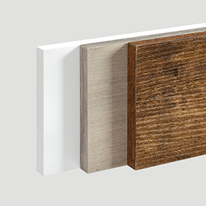 VASAGLE Raft de perete, set 3 bucati 30cm, 35cm si 40cm, 2 moduri de montare, maro rustic si negru [11]