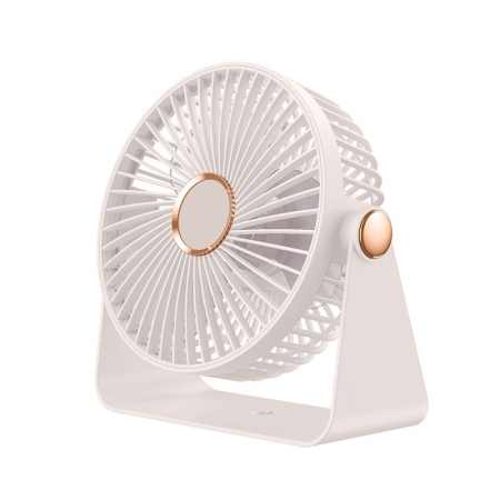 Electronice - Ventilator 2in1, , de Masa/de Perete, Incarcare USB, 3.7 V, 4.5 W, 1200 mAh, 17.5 x 17 x 7.6 cm, Alb