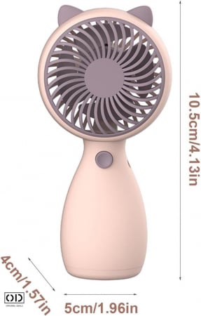 Ventilator portabil Ventilator de birou ventilator cu baterii Ventilator portabil cu acumulator Aer conditionat Montaj aer conditionat Evantai Pliabil Evantai doamne femei Evantai metalic [8]