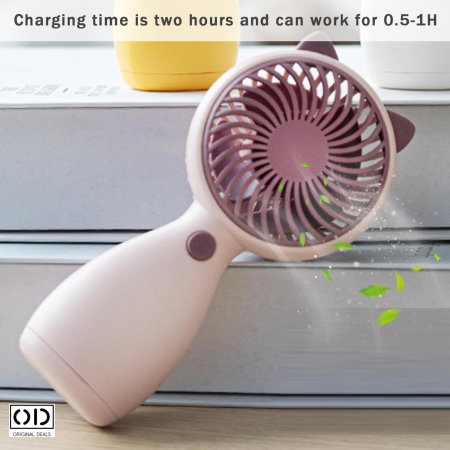 Ventilator portabil Ventilator de birou ventilator cu baterii Ventilator portabil cu acumulator Aer conditionat Montaj aer conditionat Evantai Pliabil Evantai doamne femei Evantai metalic [2]