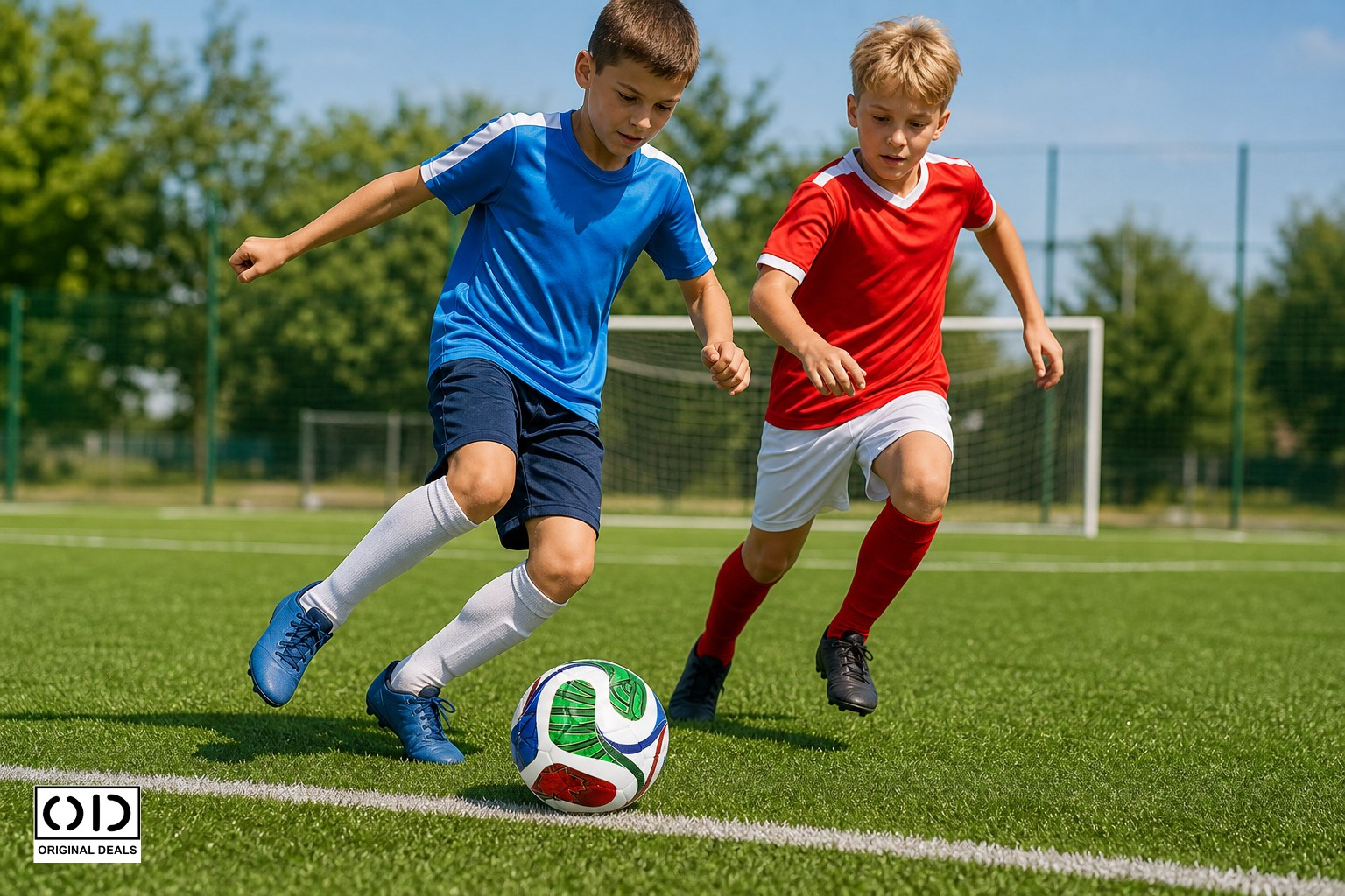 Minge de Fotbal FIFA 2026, Marime nr 5, Diametru 22 cm, din Imitatie de Piele, Multicolor caracteristici principale