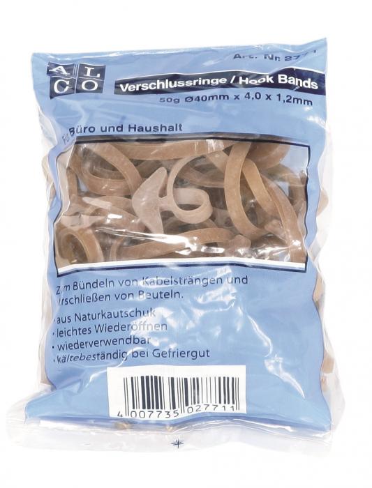 Elastice pentru legat cabluri, 50g/cutie, D 32 x 4.0 x 1.2mm, ALCO [2]