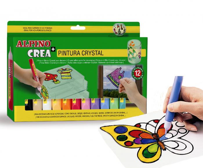 Set ALPINO Crea + Crystal Paint [3]