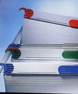 Dosar suspendabil, gheare retractabile din plastic color, din carton gri, Elba Varo [5]