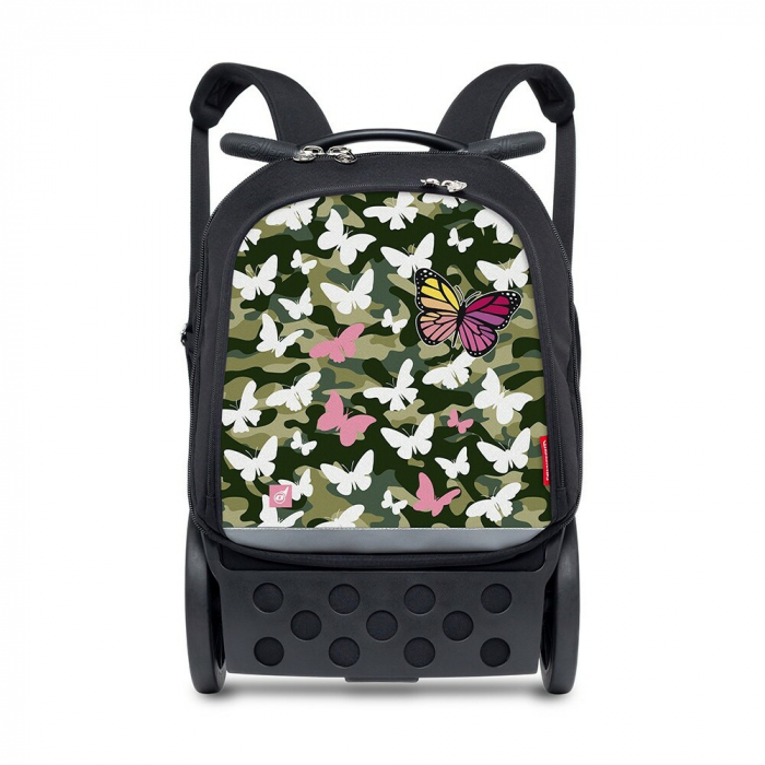 Ghiozdan troller NIKIDOM Roller Up - Butterfly Camo [1]