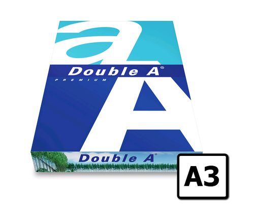 Hartie DOUBLE A Premium, A3, alba, 80g/mp, 500 coli/top, clasa A+ [4]