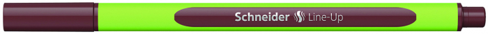 Liner SCHNEIDER Line-Up, rubber grip, varf fetru 0.4mm - maro topaz [1]
