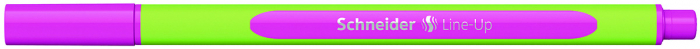 Liner SCHNEIDER Line-Up, rubber grip, varf fetru 0.4mm - roz fashion [1]