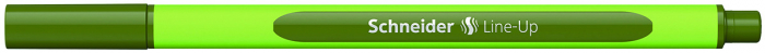 Liner SCHNEIDER Line-Up, rubber grip, varf fetru 0.4mm - verde masliniu [1]
