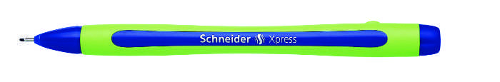 Liner SCHNEIDER Xpress, rubber grip, varf fetru 0.8mm - albastru [1]