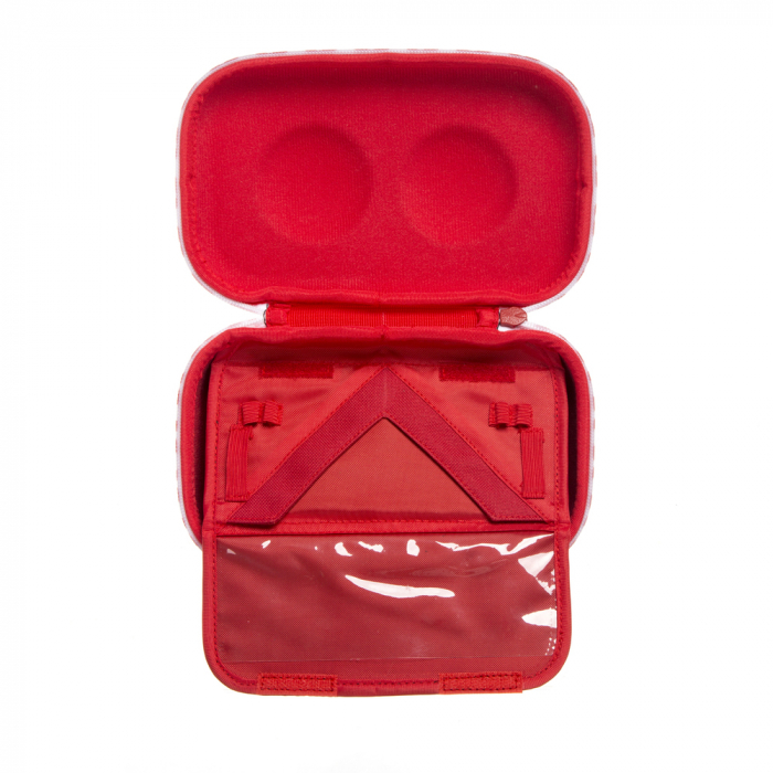 Penar cu fermoar, cu separator, ZIPIT Wildlings Storage box - albastru [7]