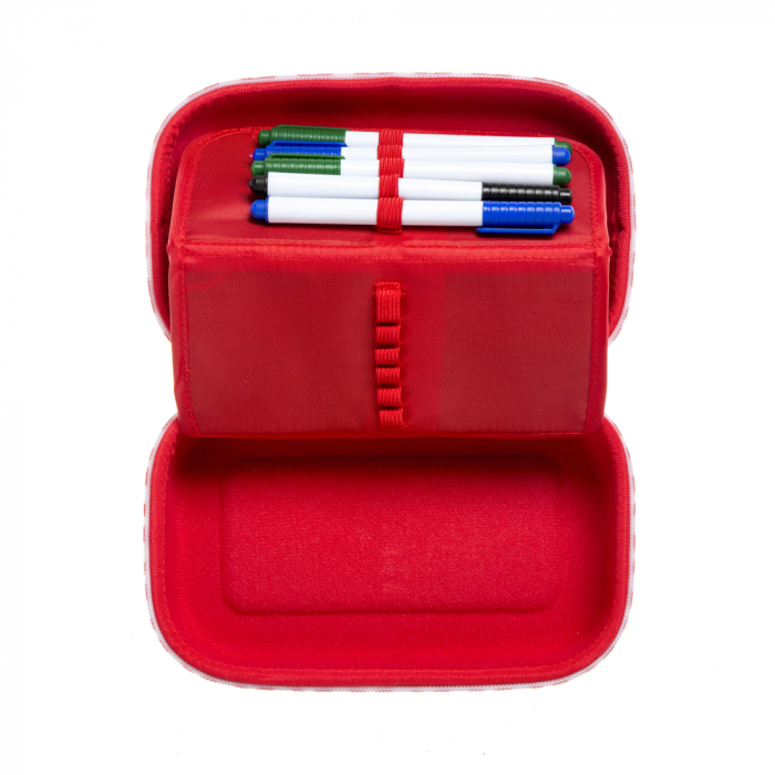 Penar cu fermoar, cu separator, ZIPIT Wildlings Storage box - albastru [6]