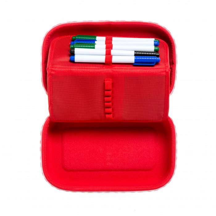 Penar cu fermoar, cu separator, ZIPIT Wildlings Storage box - mov [4]