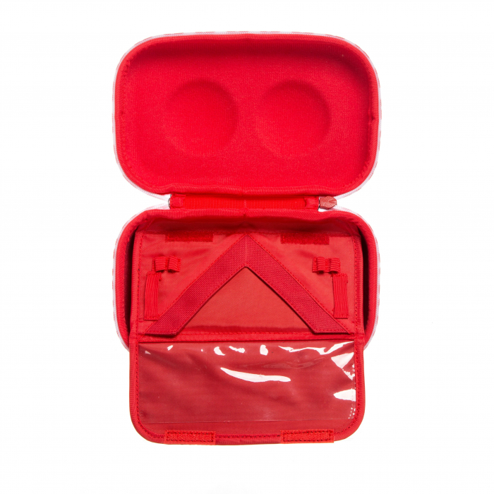 Penar cu fermoar, cu separator, ZIPIT Wildlings Storage box - mov [3]