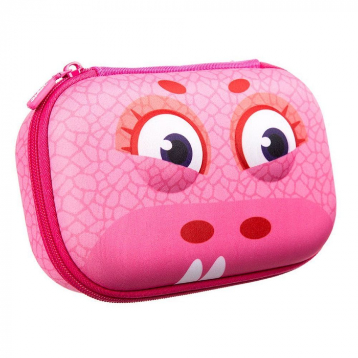 Penar cu fermoar, ZIPIT Wildlings Storage box - roz [1]