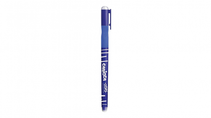 Pix erasable, 0.7mm, CARIOCA Oops - albastru [4]