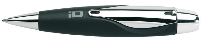 Pix SCHNEIDER ID, accesorii metalice, corp negru/crom - scriere neagra [1]