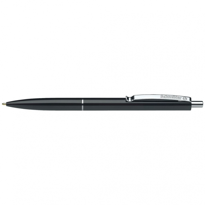 Pix SCHNEIDER K15, clema metalica, corp negru - scriere albastra [1]