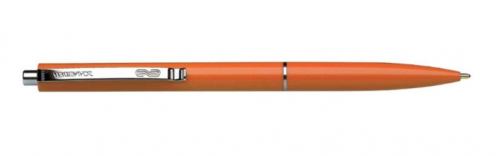 Pix SCHNEIDER K15, clema metalica, corp portocaliu - scriere albastra [1]