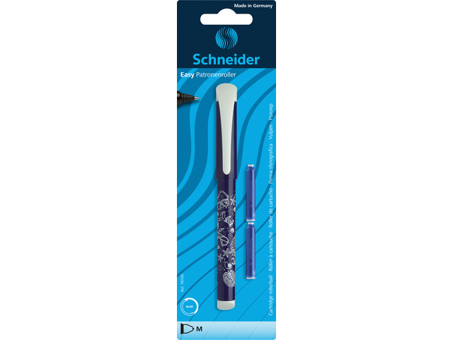 Roller cu cartus SCHNEIDER Easy, + 2 rezerve cerneala/blister [1]