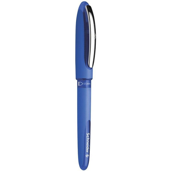 Roller cu cerneala SCHNEIDER One Hybrid C, ball point 0.5mm - scriere albastra [1]