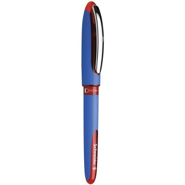 Roller cu cerneala SCHNEIDER One Hybrid C, ball point 0.5mm - scriere rosie [1]