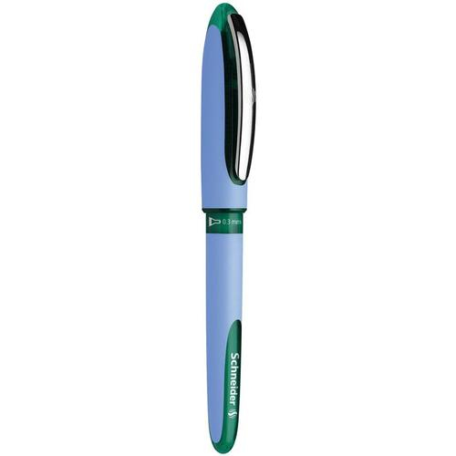 Roller cu cerneala SCHNEIDER One Hybrid N, needle point 0.3mm - scriere verde [1]