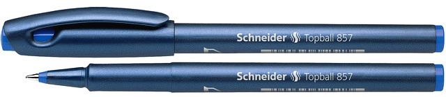 Roller SCHNEIDER Topball 857, varf cu bila 0.6mm - scriere albastra [1]