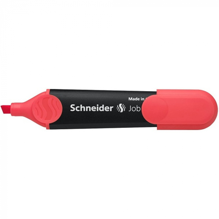Textmarker SCHNEIDER Job, varf tesit 1+5mm - rosu [2]
