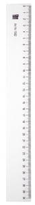 Diverse - Rigla flexibila din plastic, 30cm, ALCO - transparent