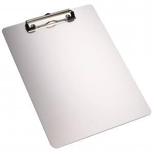 Clipboarduri - Clipboard simplu A4, din aluminiu, ALCO - argintiu
