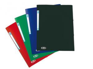 Mape din plastic - Mapa din plastic A3, cu elastic, ELBA Memphis - asortate