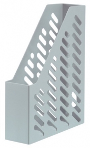 Suporturi verticale - Suport vertical plastic pentru cataloage HAN Klassik - gri deschis