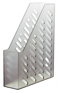 Suporturi verticale - Suport vertical plastic pentru cataloage HAN Klassik - transparent gri