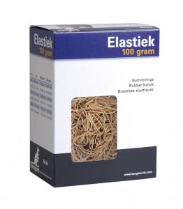 Elastice pentru bani, 100g/cutie, D 120 x 8mm, KANGARO [2]