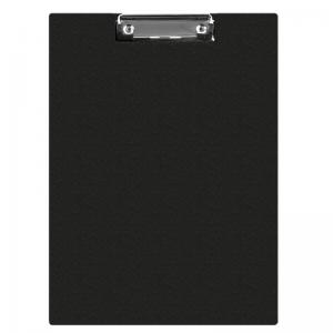 Clipboarduri - Clipboard dublu A4, plastifiat PVC, Q-Connect - negru