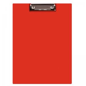 Clipboarduri - Clipboard dublu A4, plastifiat PVC, Q-Connect - rosu