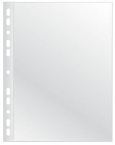 Folii si mape pentru protectie documente - Folie protectie pentru documente, 100 microni, 100folii/set, Q-Connect - cristal