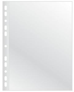Folii si mape pentru protectie documente - Folie protectie pentru documente,  75 microni, 100folii/set, Q-Connect - cristal