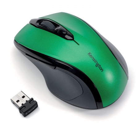 Mouse, tastaturi - Kensington Pro Fit® Mouse Wireless dimensiune medie, verde