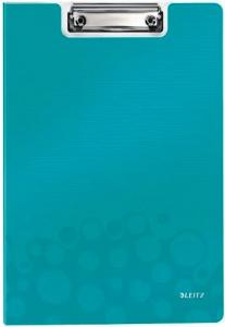 Clipboarduri - Clipboard dublu LEITZ Wow, PP - turcoaz metalizat
