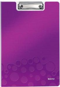 Clipboarduri - Clipboard dublu LEITZ Wow, PP - mov metalizat