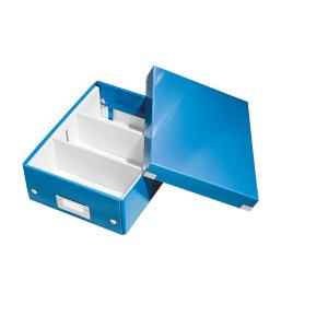 Cutii arhivare - Cutie LEITZ Organizer Click & Store mica - albastru
