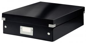 Cutii arhivare - Cutie LEITZ Organizer Click & Store medie - negru