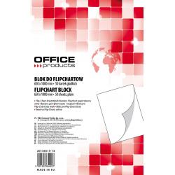 Hartie pentru flipcharturi - Rezerva hârtie pentru flipchart, 70g/mp, 65x100cm, 50coli/top, Office products - velina