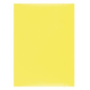 Mape din carton - Mapa din carton plastifiat cu elastic, 300gsm, Office Products - galben